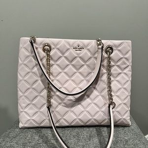 Kate Spade Quilted Tote (light pink)